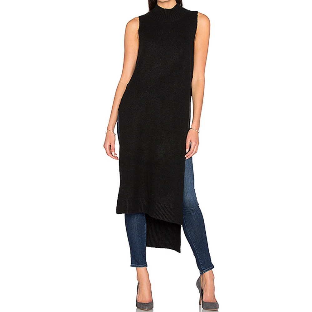 Sleeveless Midi Sweater Dress